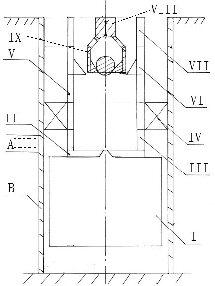 A heavy oil cold recovery device suitable for shallow wells