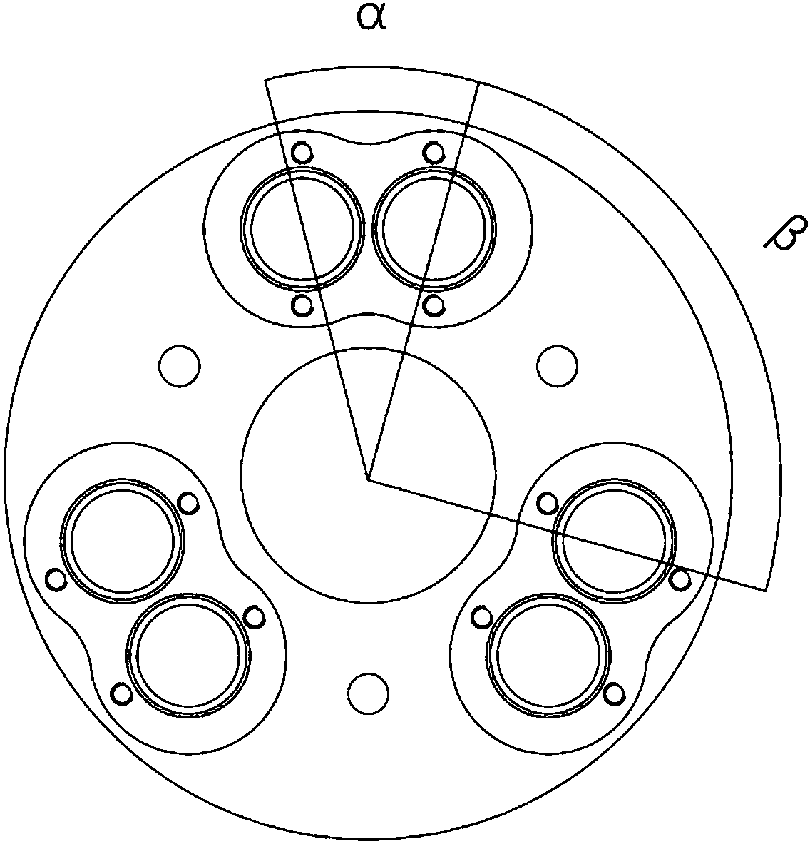 Six-freedom-degree parallel robot