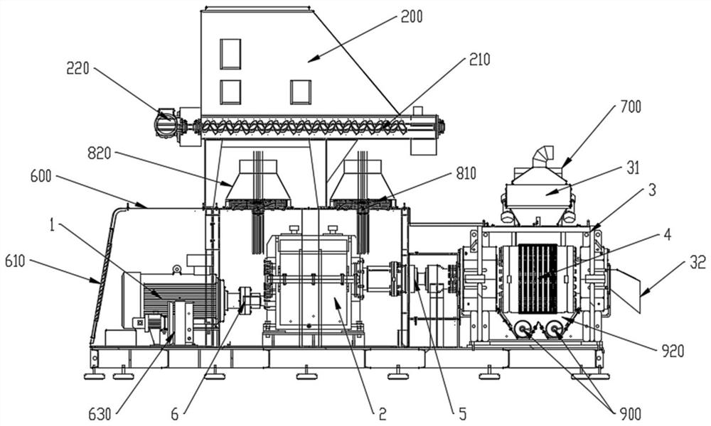 Intelligent biomass particle manufacturing system and granulation method