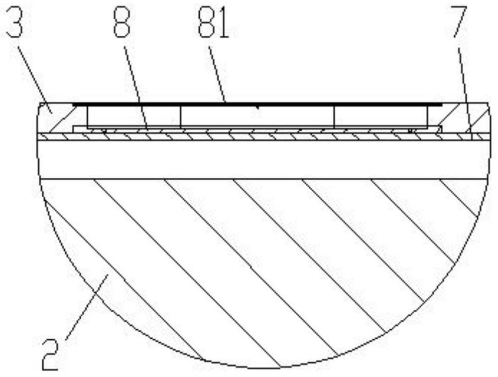 Lithium ion battery structure and tab electric connection method