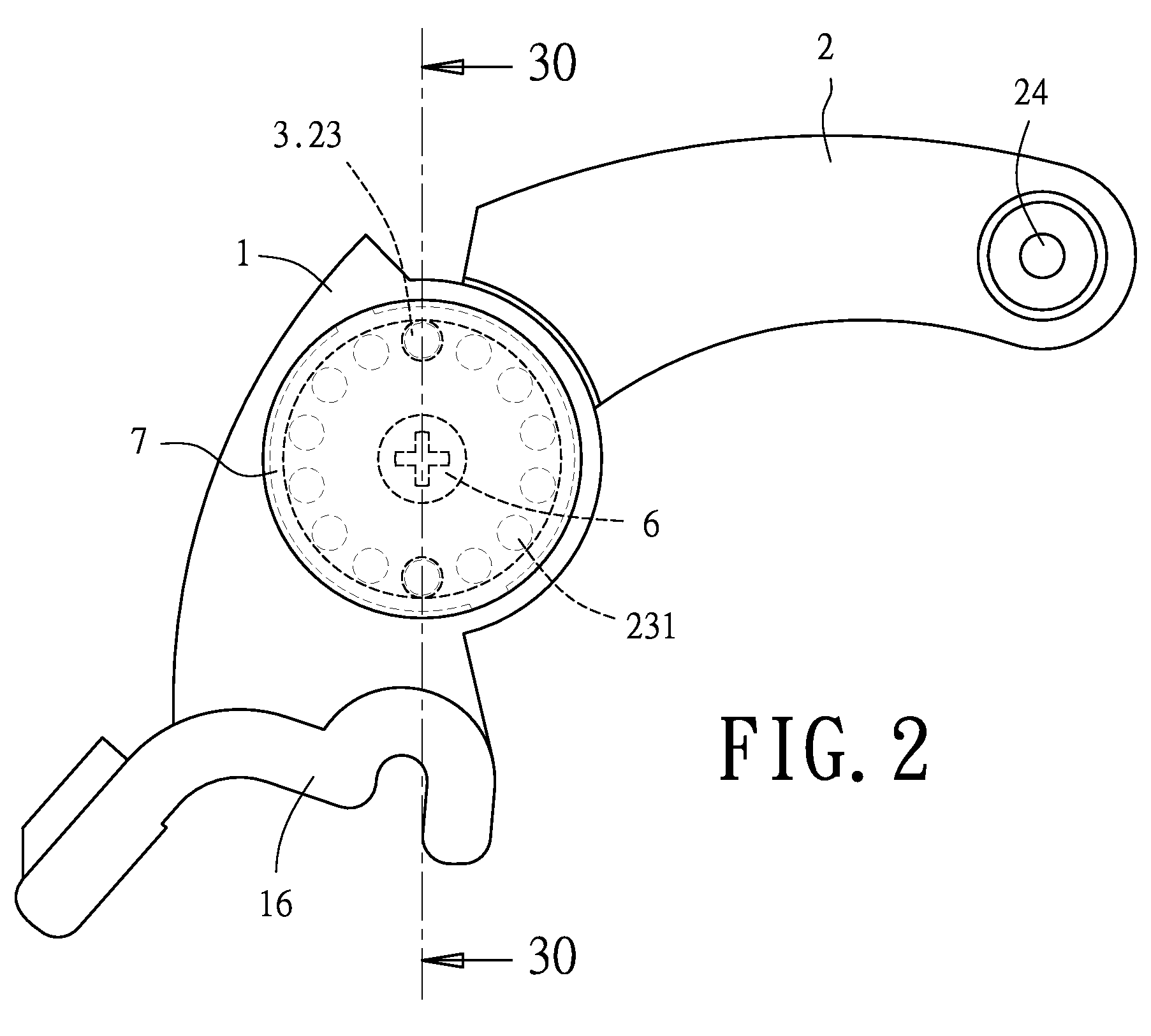 Headrest adjusting structure for a seat