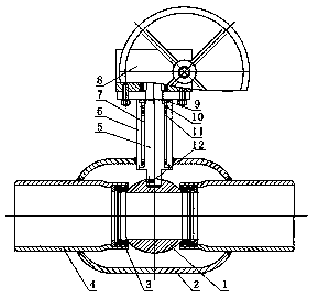 Floating ball valve