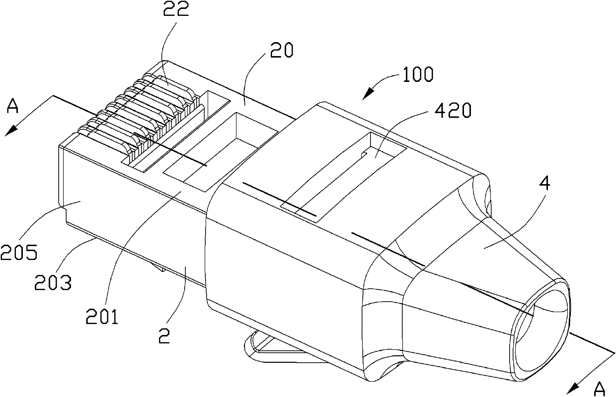 Electric connector component