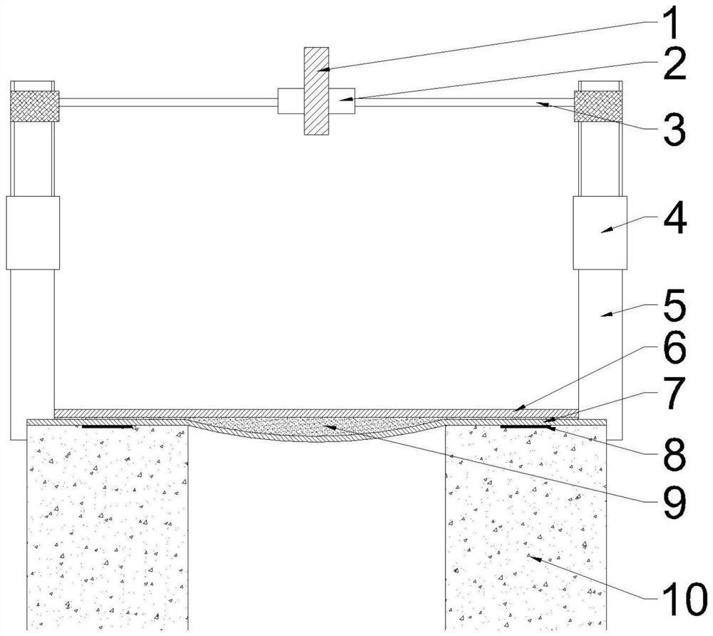 A low-strain quality detection tool and its testing method