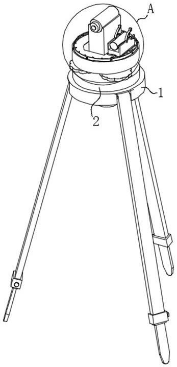 On-site surveying and mapping device for construction project cost