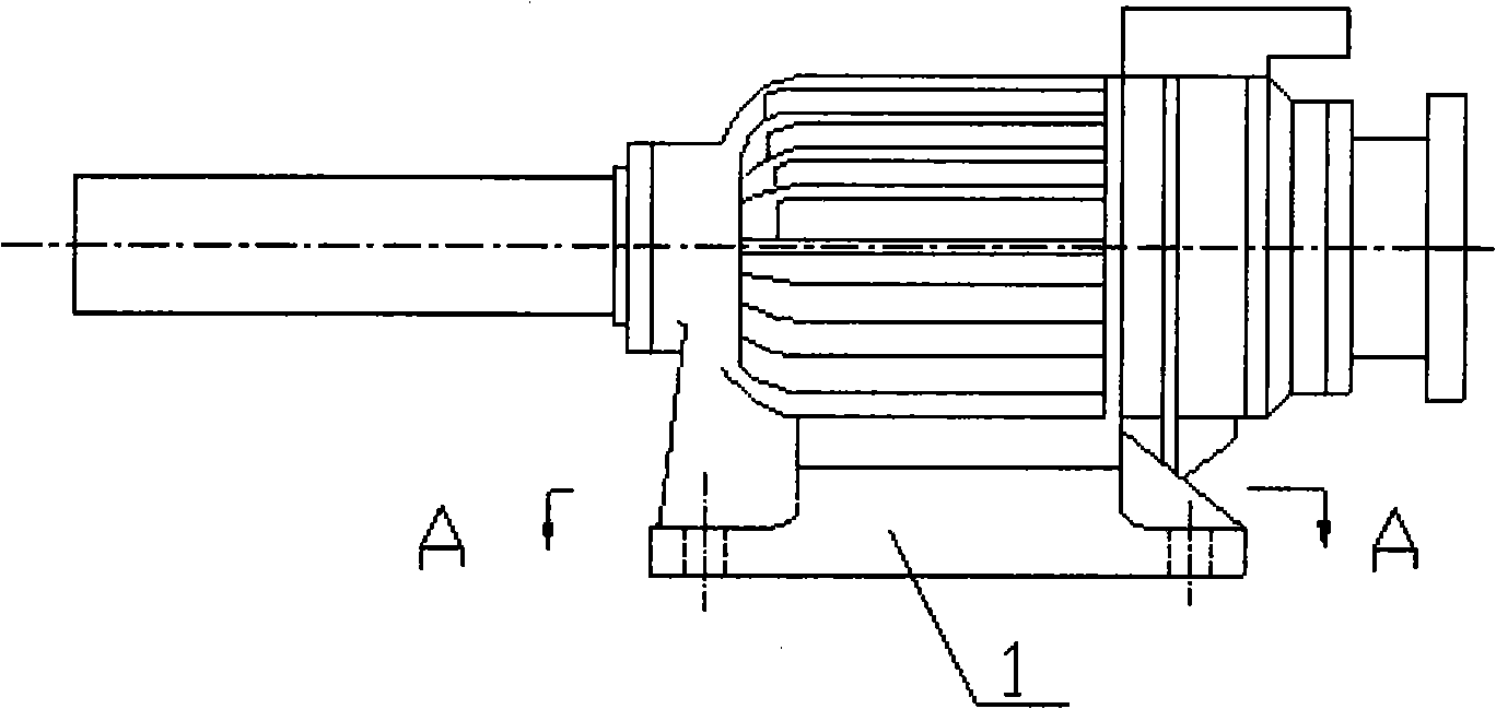 Welding repair method of iron casting