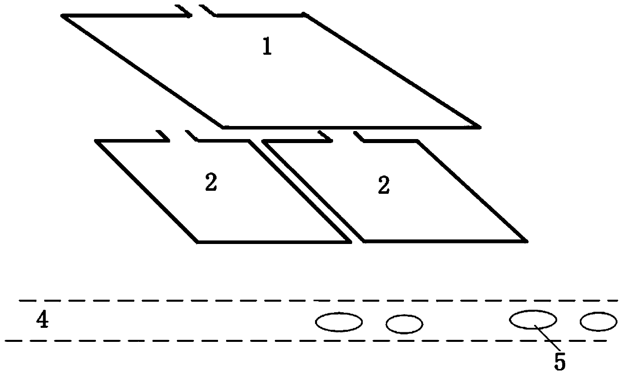 Inverted metal detection probe