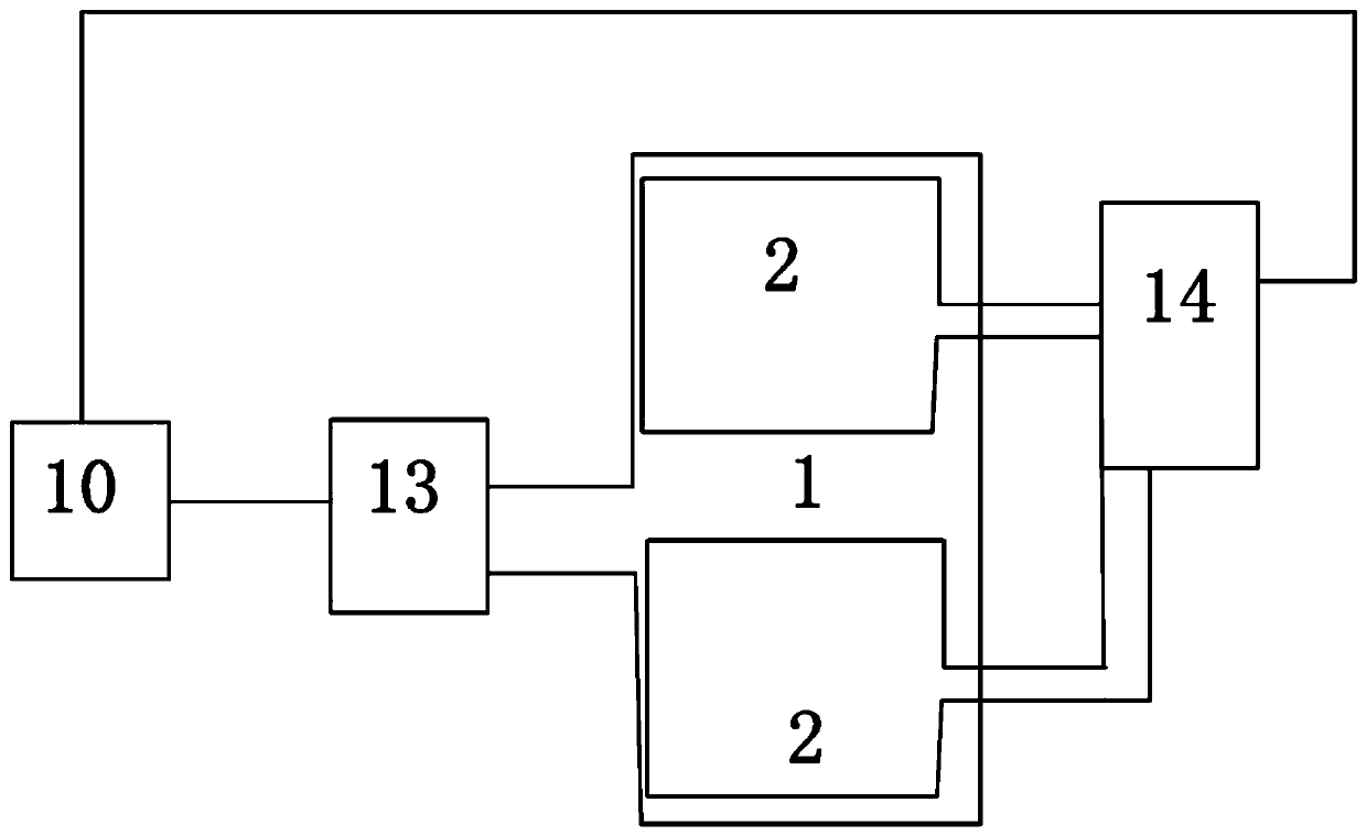 Inverted metal detection probe