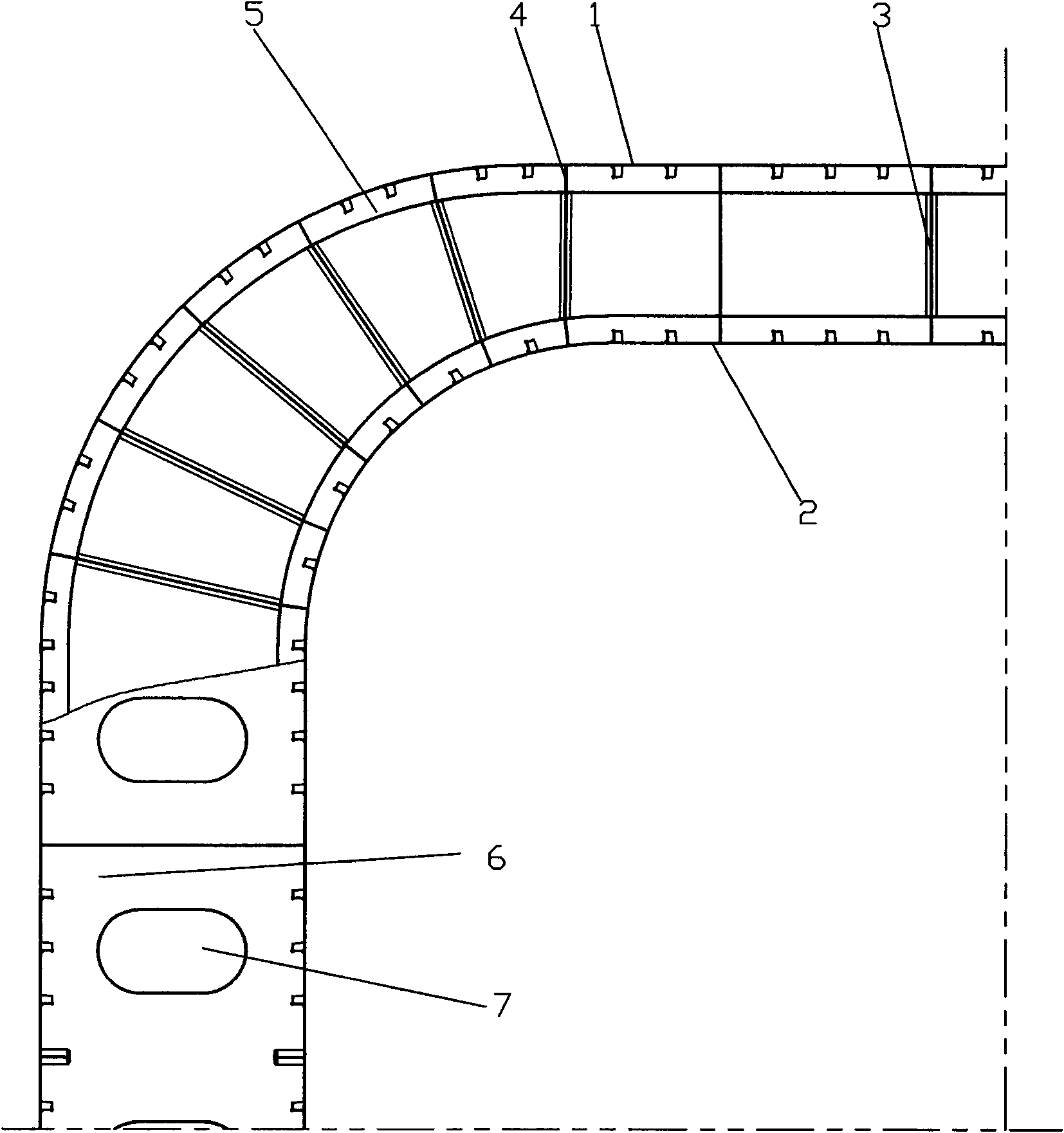 Technology for constructing anti-collision bridge pier by steel cofferdam