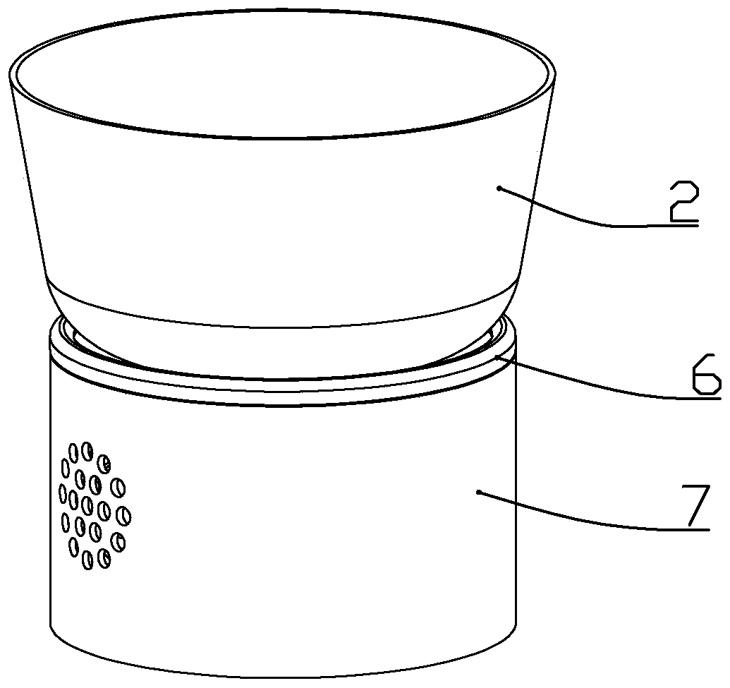 A kind of leaf cutting propagation method of ice lamp yulu