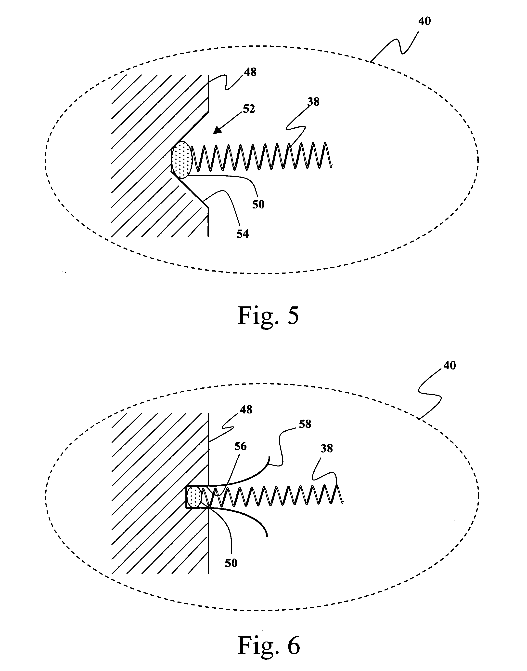 Graduated stiffness for electrical connections in tires