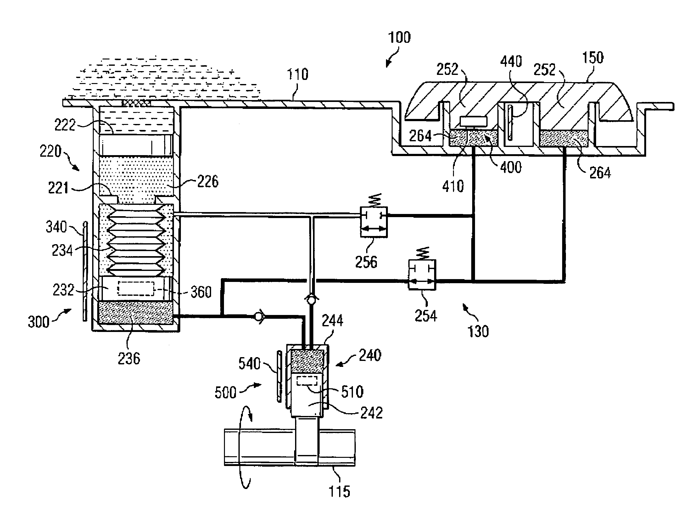 Linear position sensor for downhole tools and method of use