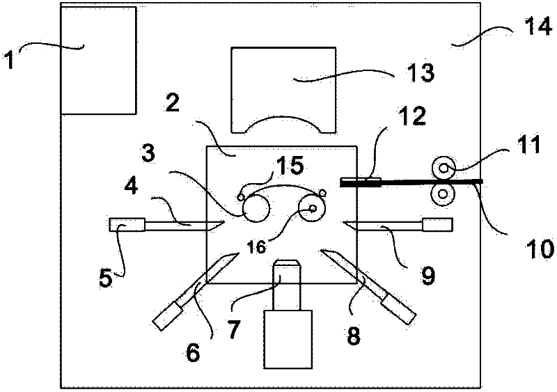 A device for making steel wire gardening hooks