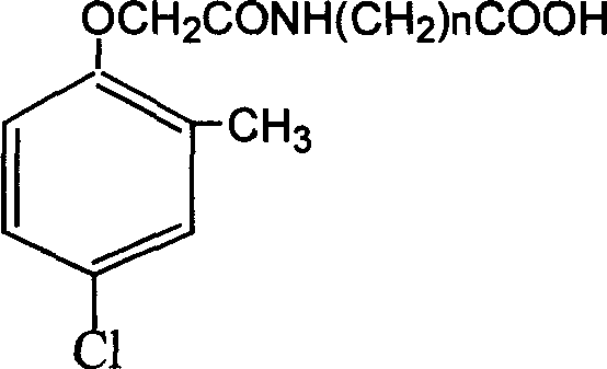 Method for preparing 2 metho 4 chlorine artificial half antigen, artificial antigen, specific antibody and application