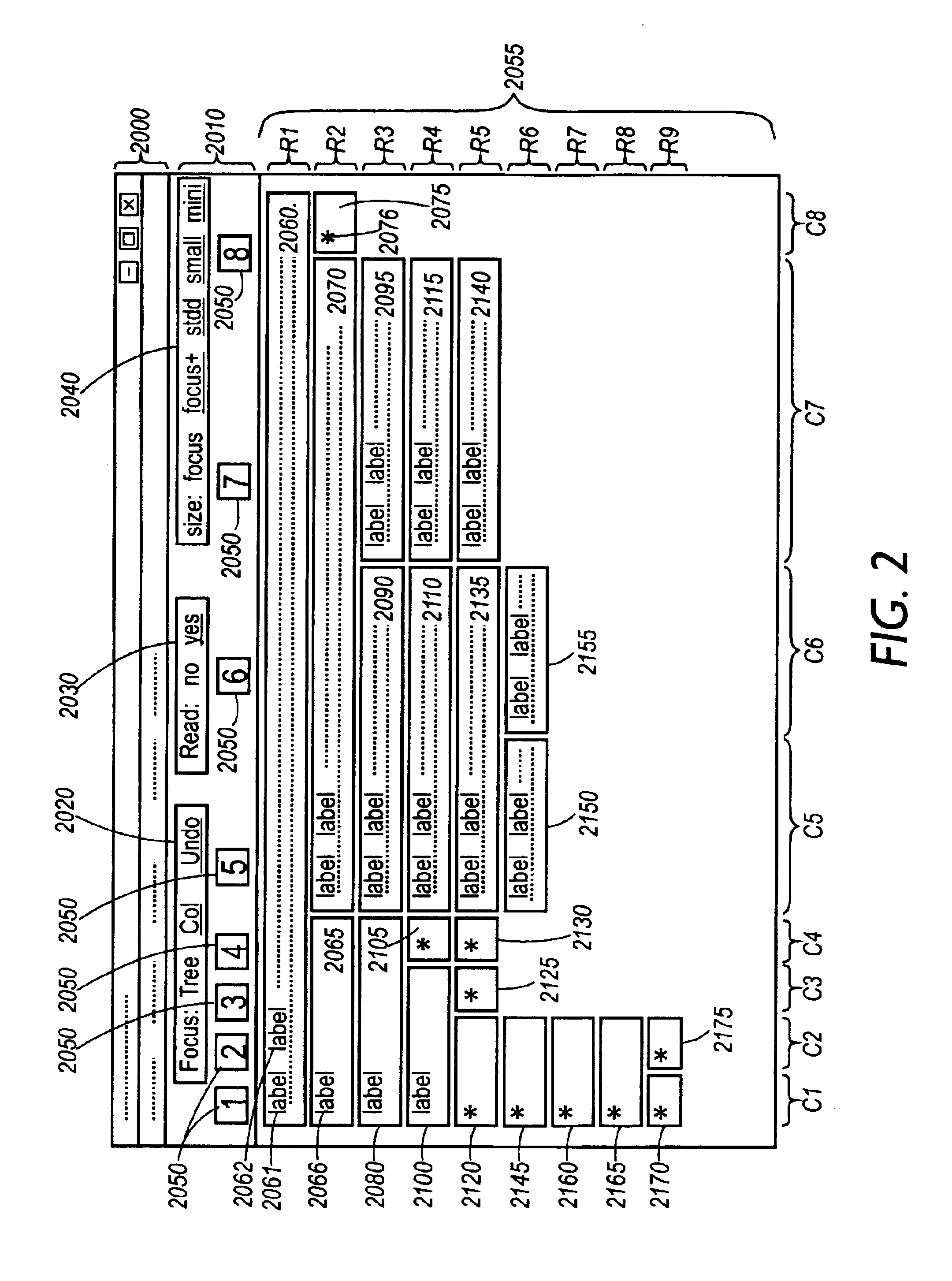 Method and apparatus for the viewing and exploration of the content of hierarchical information