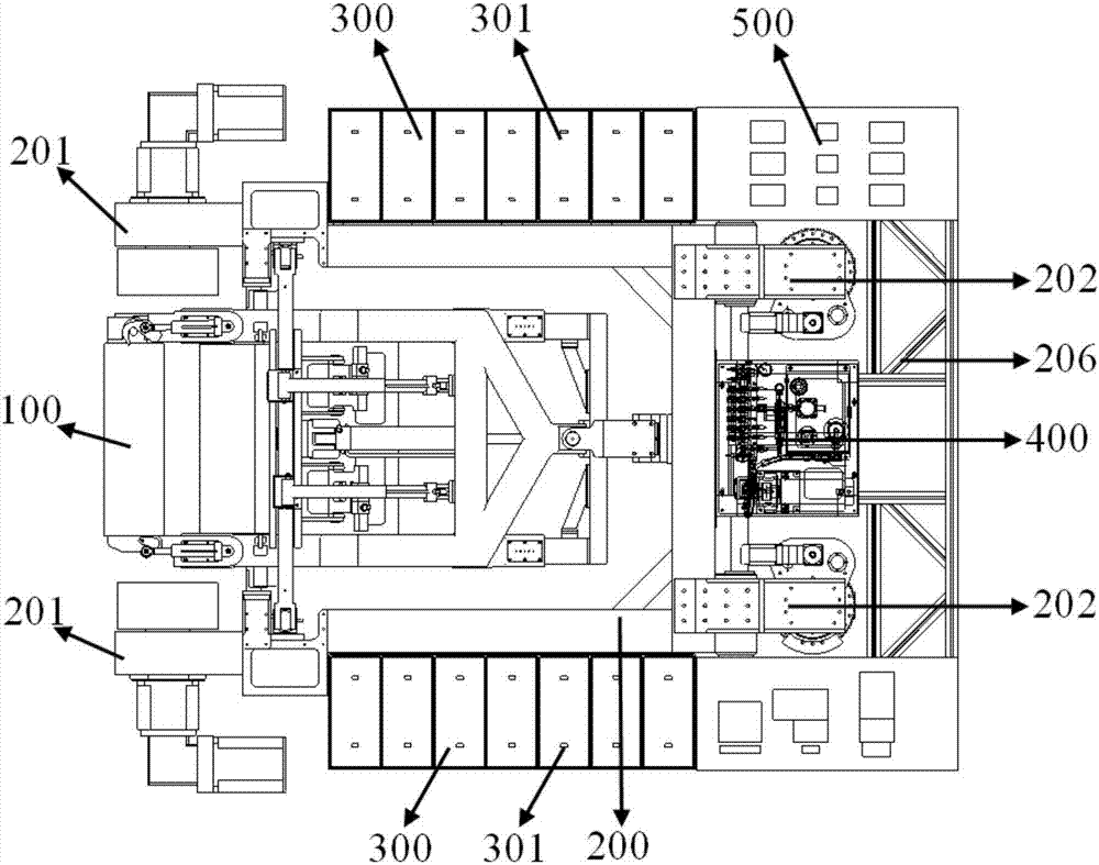 Rodless aircraft tractor