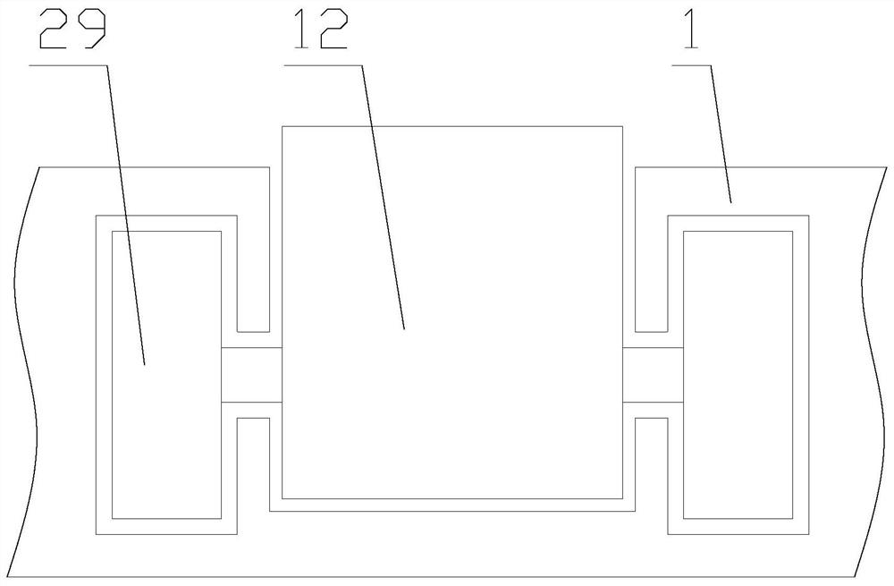 Metal plate dadoing device