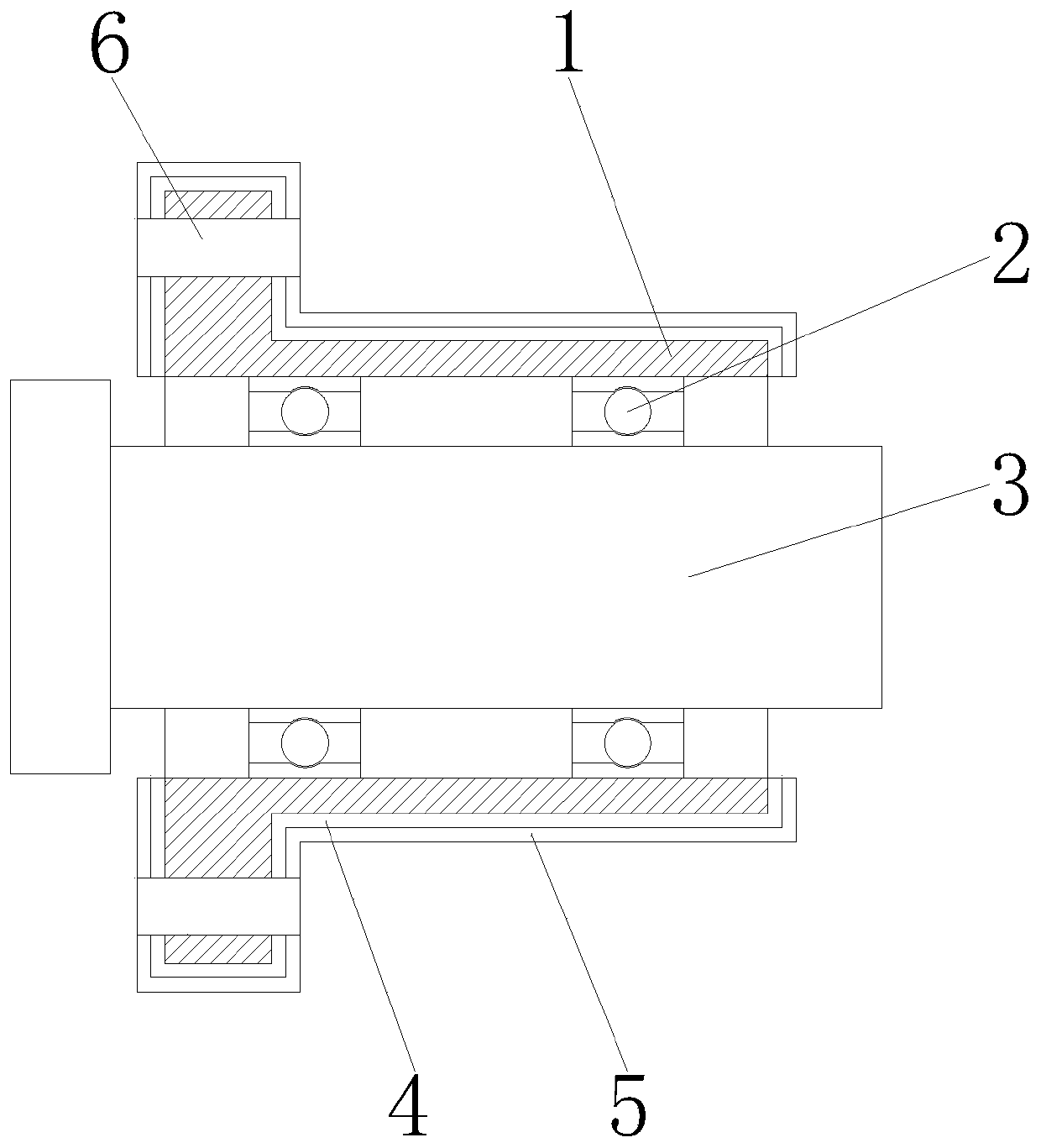 Optical fiber slip ring for optical communication equipment