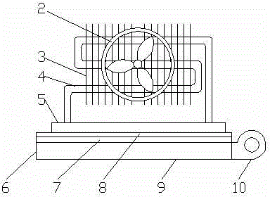 Air conditioner free of compressor