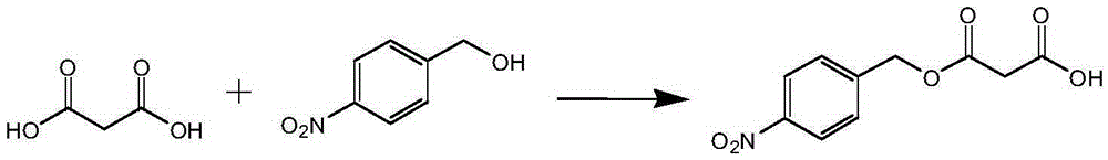 Enzyme-catalyzed method for synthesizing p-nitrobenzyl alcohol malonate