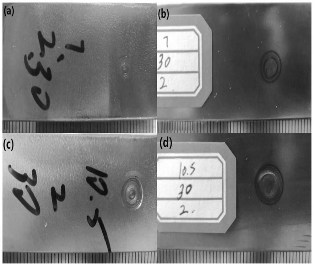 Resistance spot welding method of dissimilar alloys between 6061-t6 aluminum alloy and trip980 high-strength steel