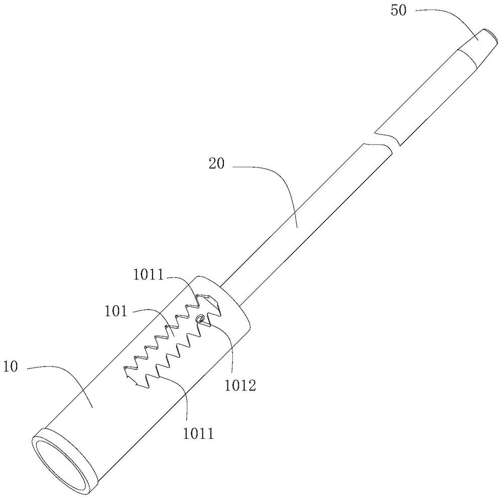 Adjustable embryo transplantation device