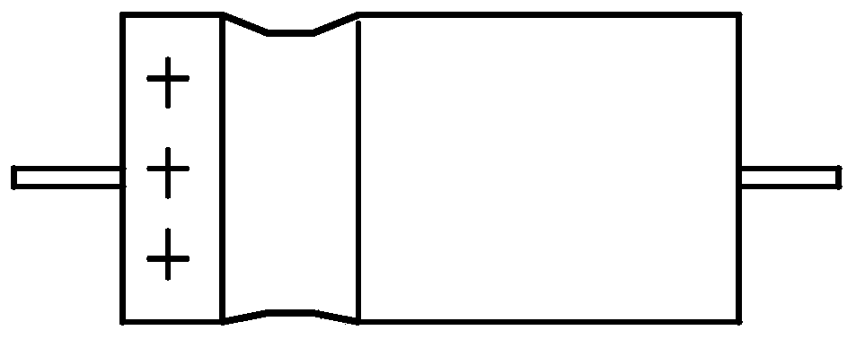 A kind of packaging method and packaging structure of pulse energy storage capacitor