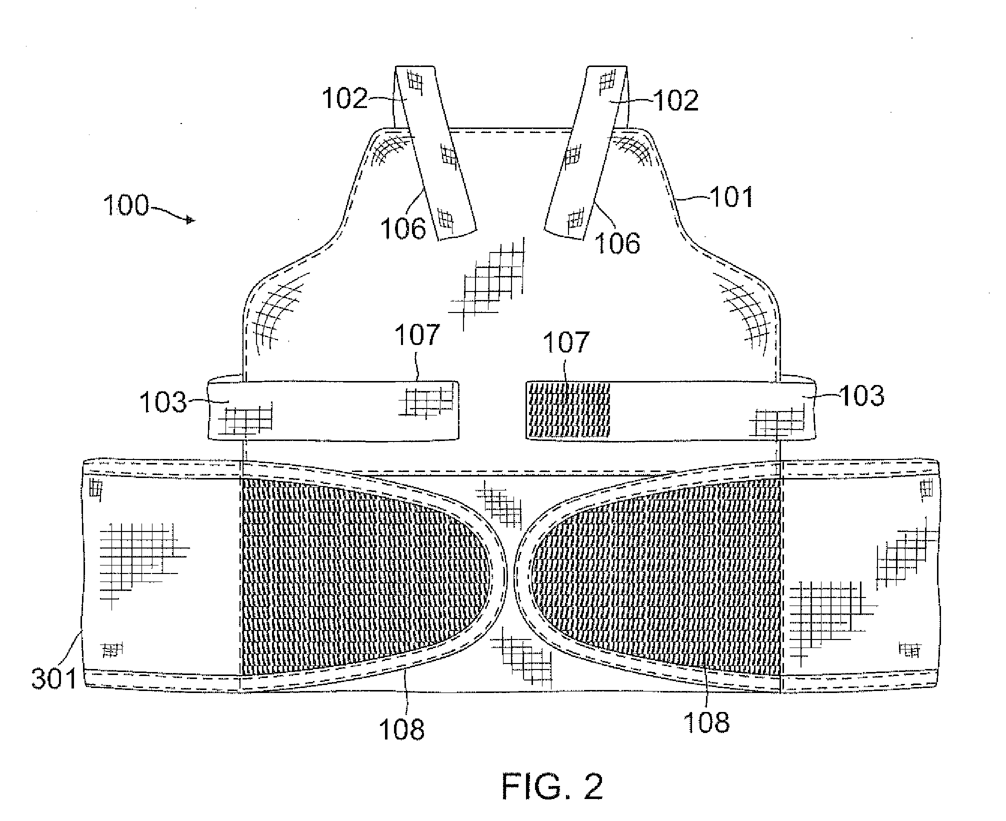 Body Armor With Support