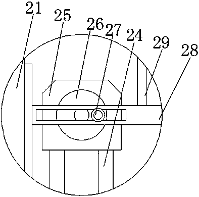 Ventilation and purification device for artificial stone production plant