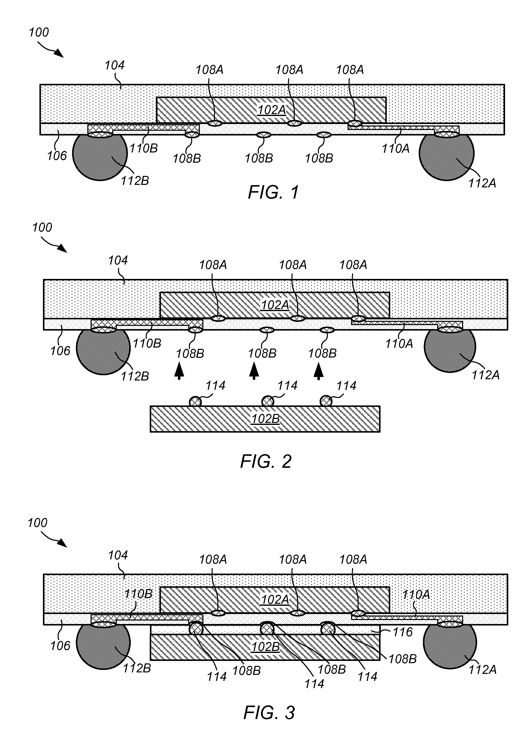 Stacked wafer DDR package