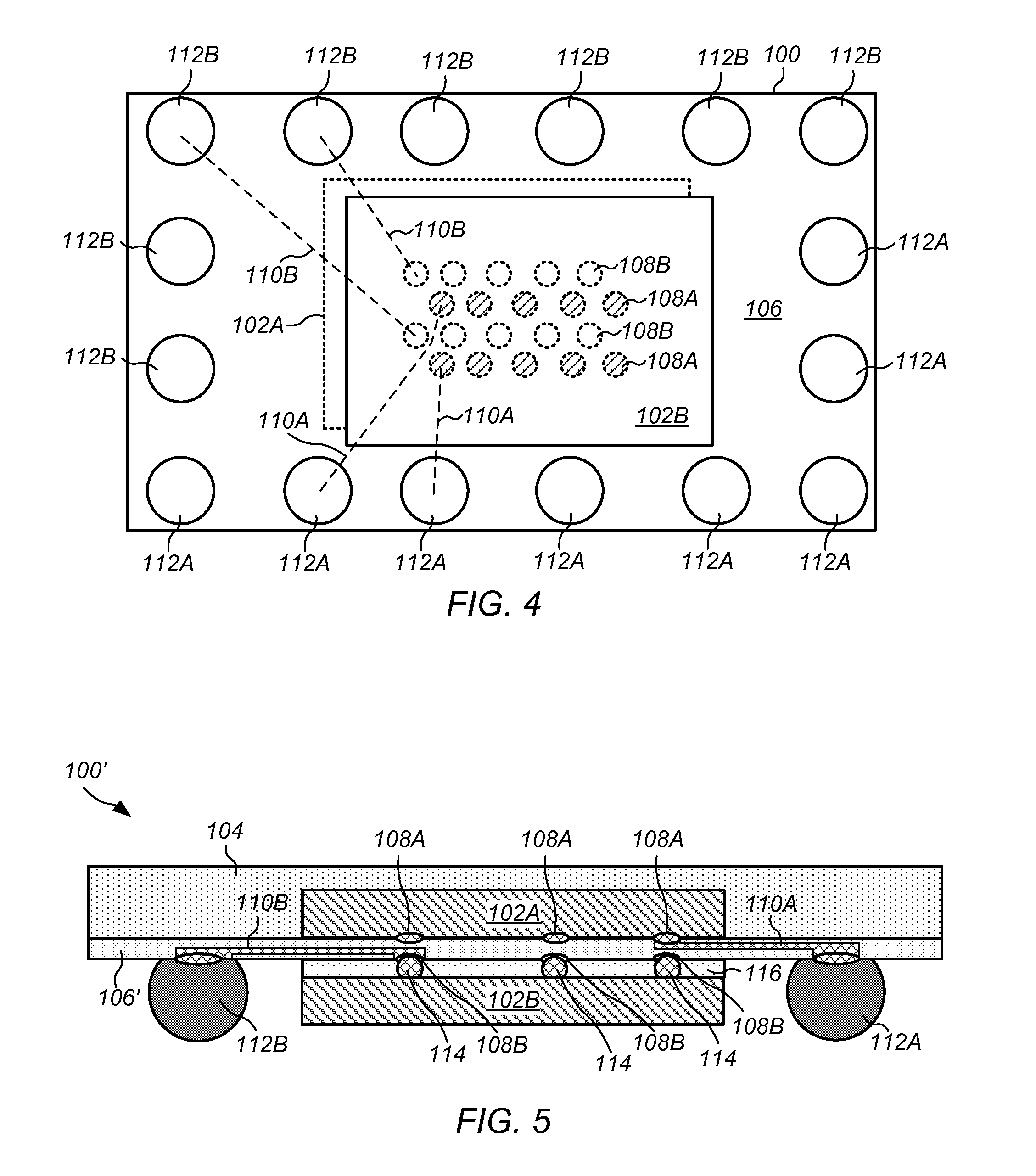 Stacked wafer DDR package