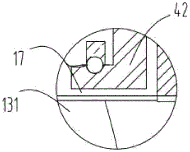 Sealing mechanism with gas exchange preventing function