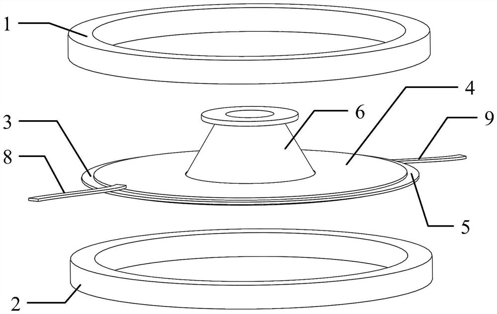 Zoom system and method without mechanical moving part