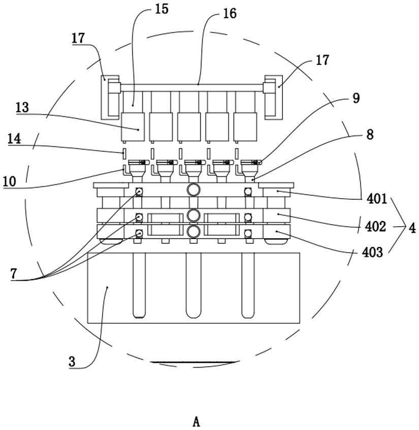 PCR (Polymerase Chain Reaction) amplification instrument and amplification method for nucleic acid on-site variable-temperature amplification