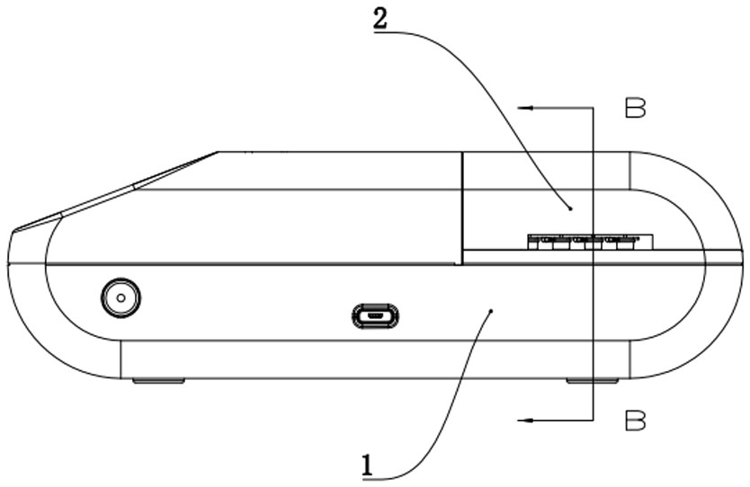 PCR (Polymerase Chain Reaction) amplification instrument and amplification method for nucleic acid on-site variable-temperature amplification