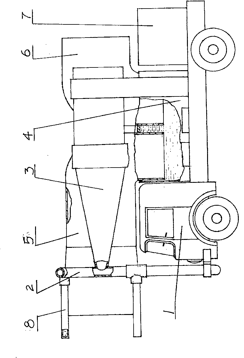 Moving air curtain type smoke and dust removing method and apparatus thereof