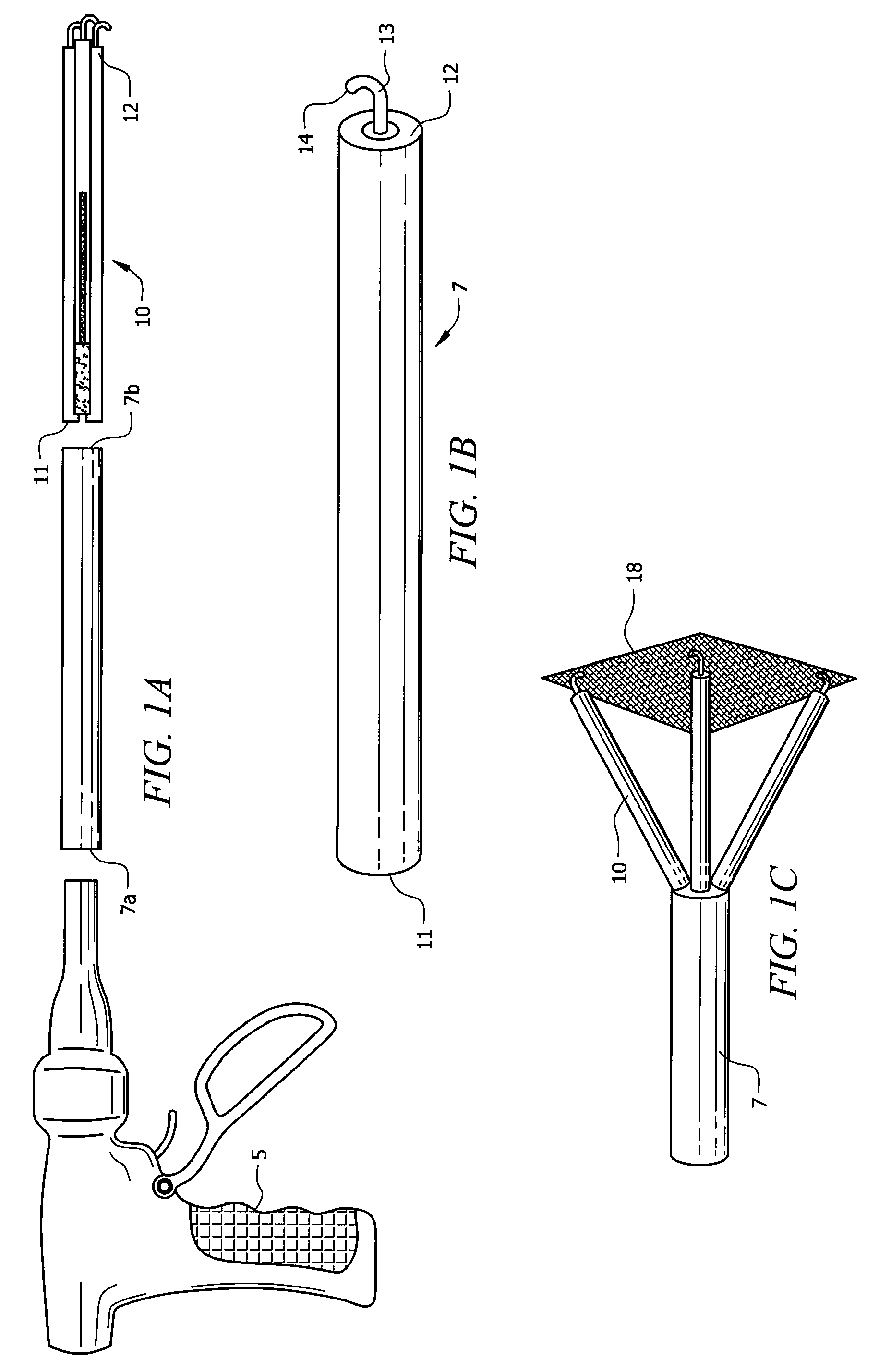 Laparoscopic hernia mesh spreader