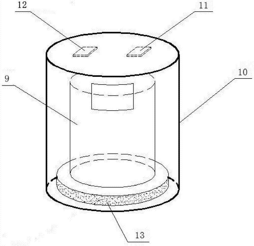 System, device and method for collecting and transporting domestic waste based on Internet of Things