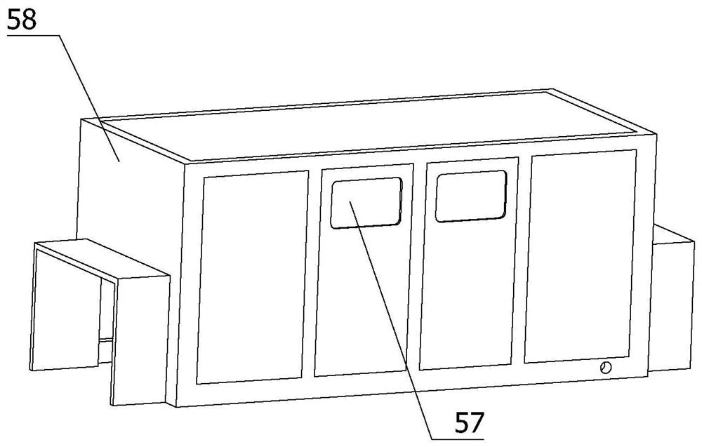 Paint spraying line capable of recycling UV ink