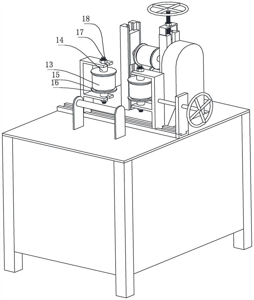 Beading process of square high-strength metal pipe