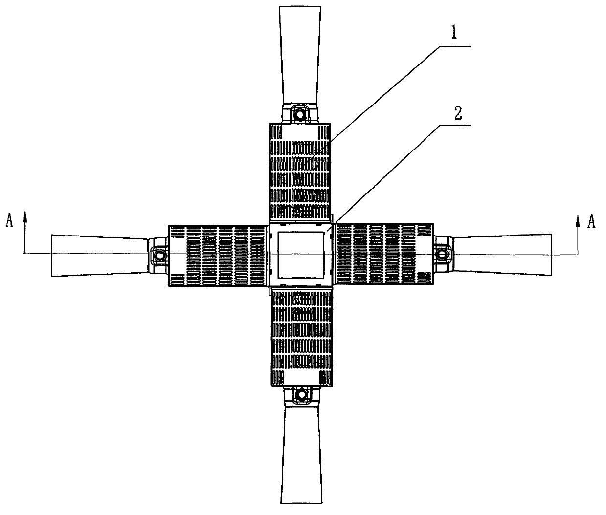 Underwater aeration oxygenation pump unit