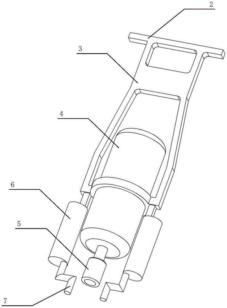 A railway fastener removal device and its working method