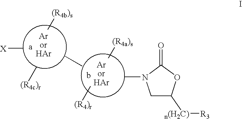 Cyclopropyl group substituted oxazolidinone antibiotics and derivatives thereof