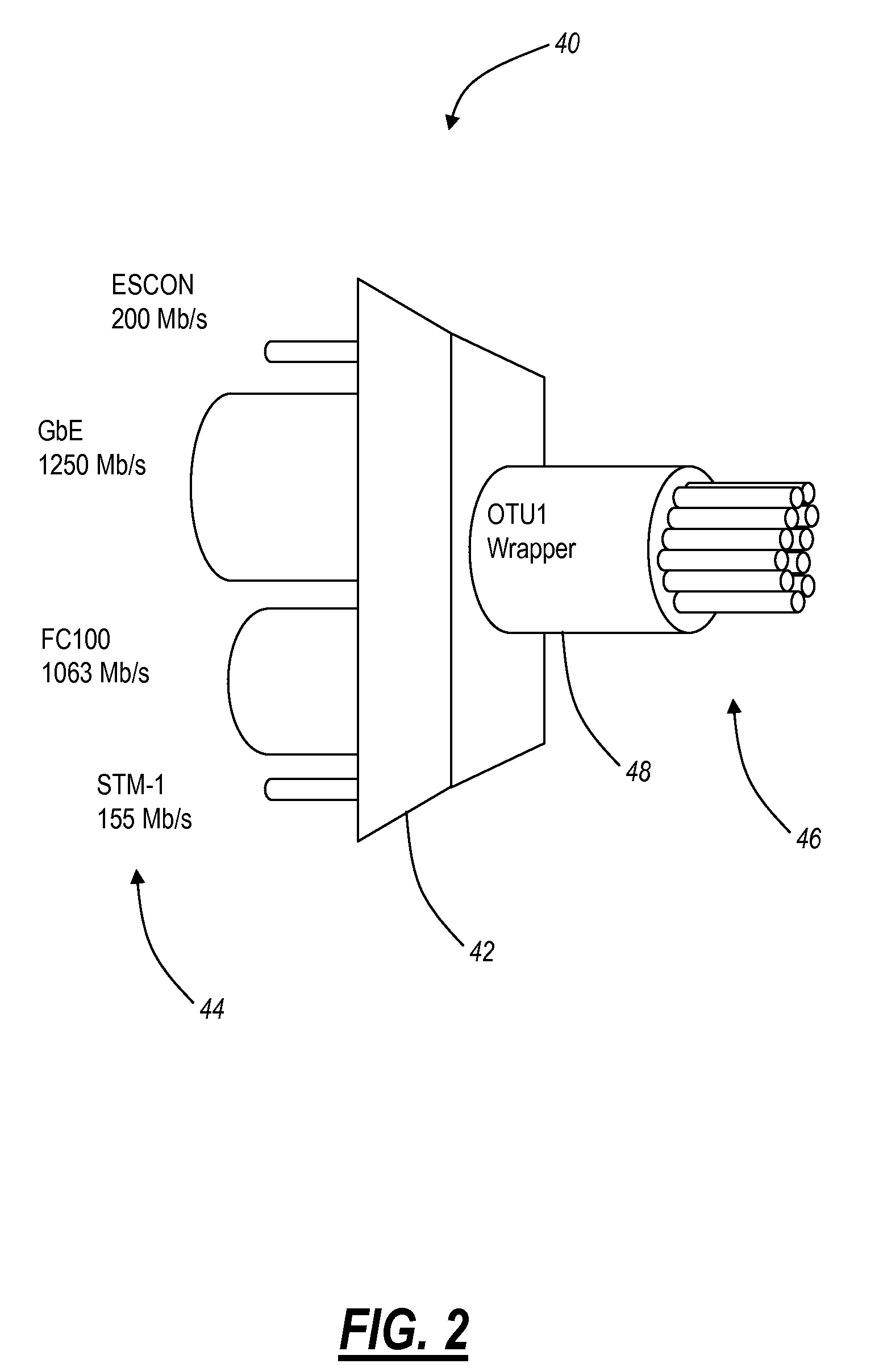 Radio frequency-based optical transport network systems and methods