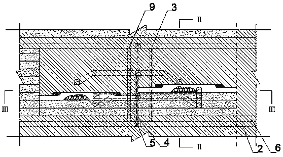 Partition combined cut-and-filling stoping method