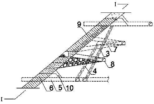 Partition combined cut-and-filling stoping method