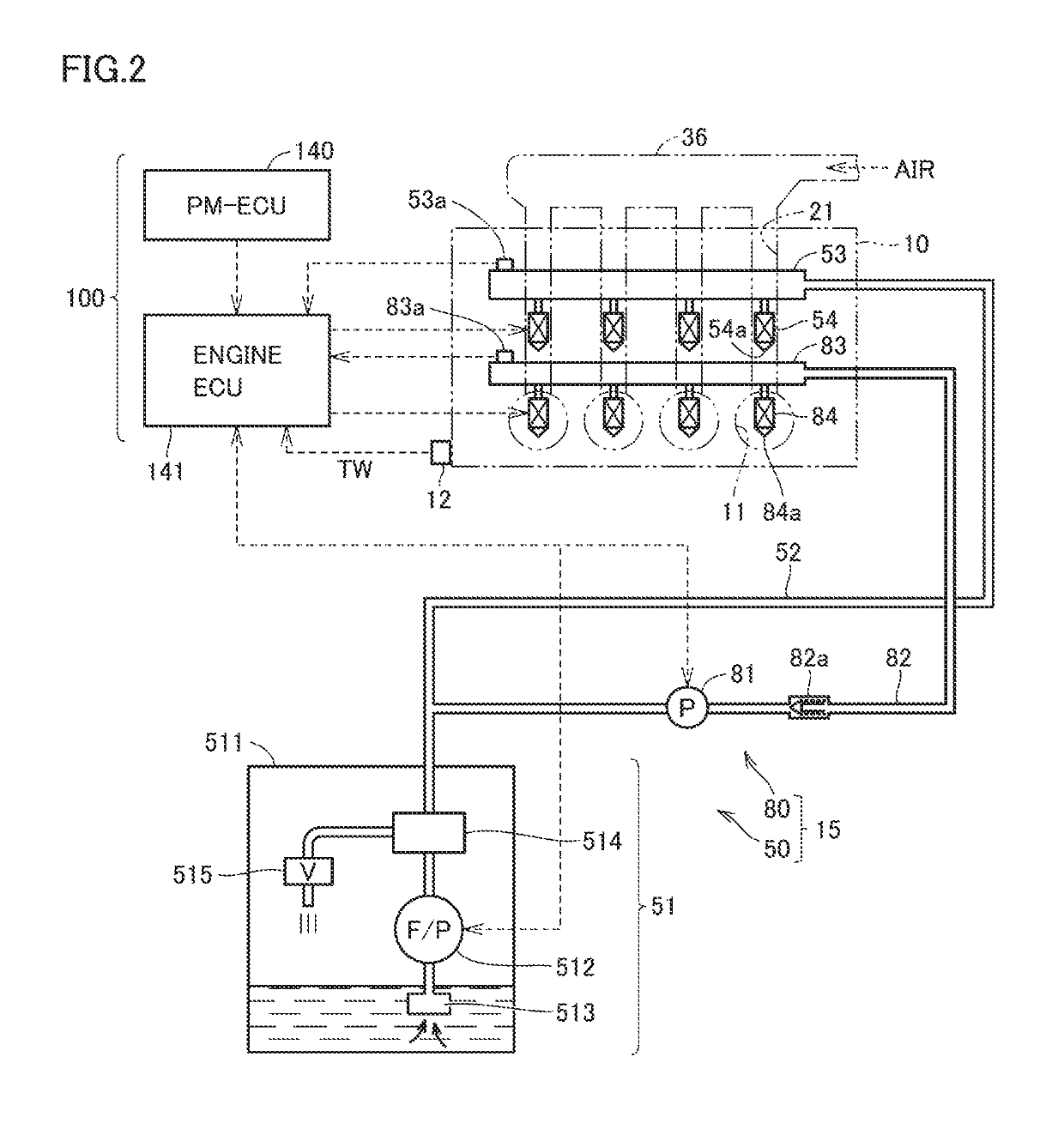 Fuel pressure sensor diagnostic during engine stopping