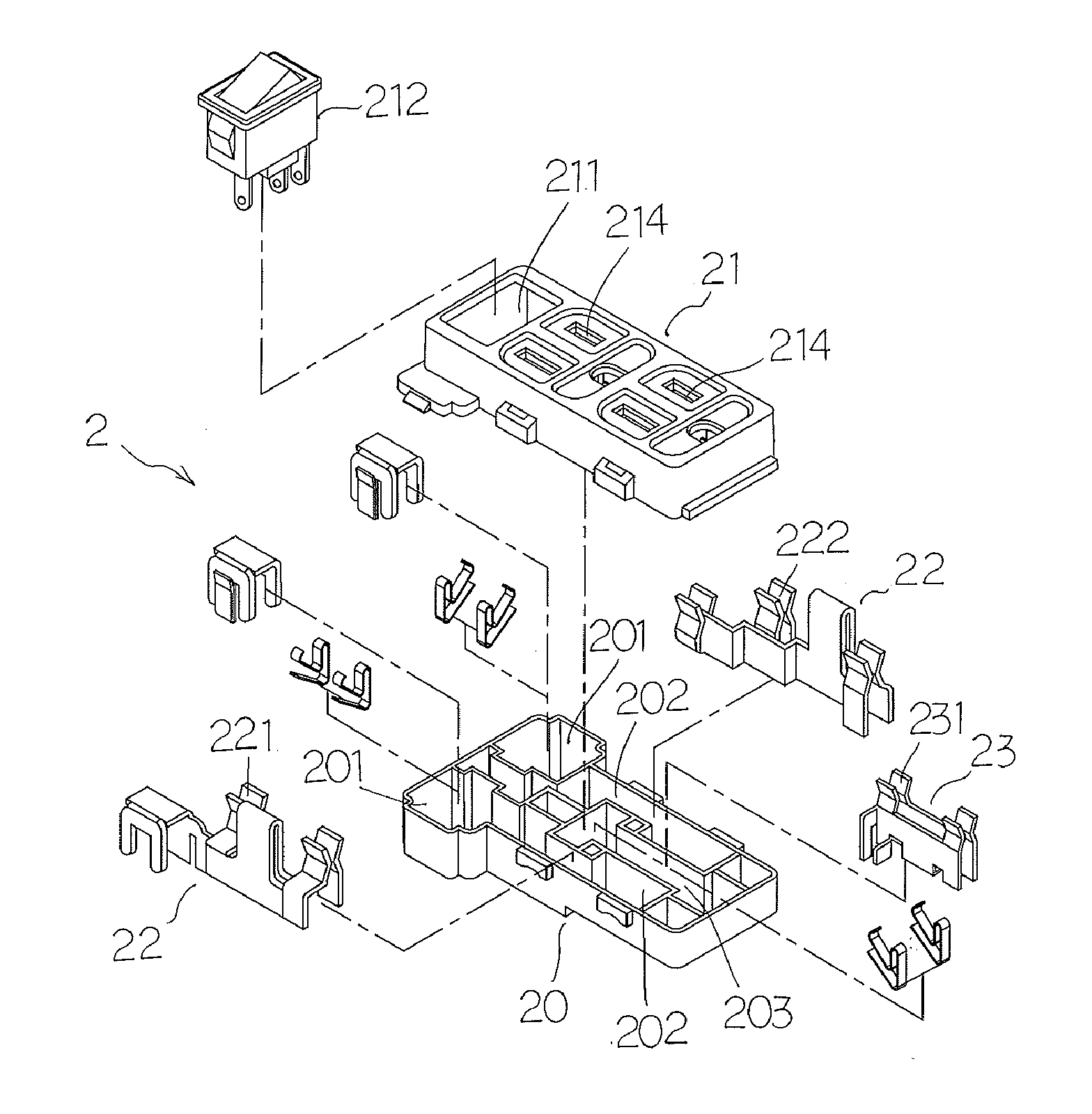 Structure of Power Socket