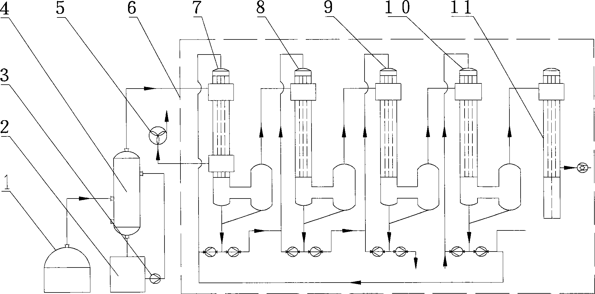 Dead steam reclaiming method and equipment thereof