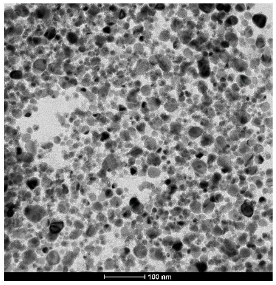 A kind of preparation method of metal oxide nanoparticle and metal nanoparticle